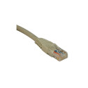 Cat5e 350MHz Molded Patch Cable (RJ45 M/M) - Gray, 6-ft.