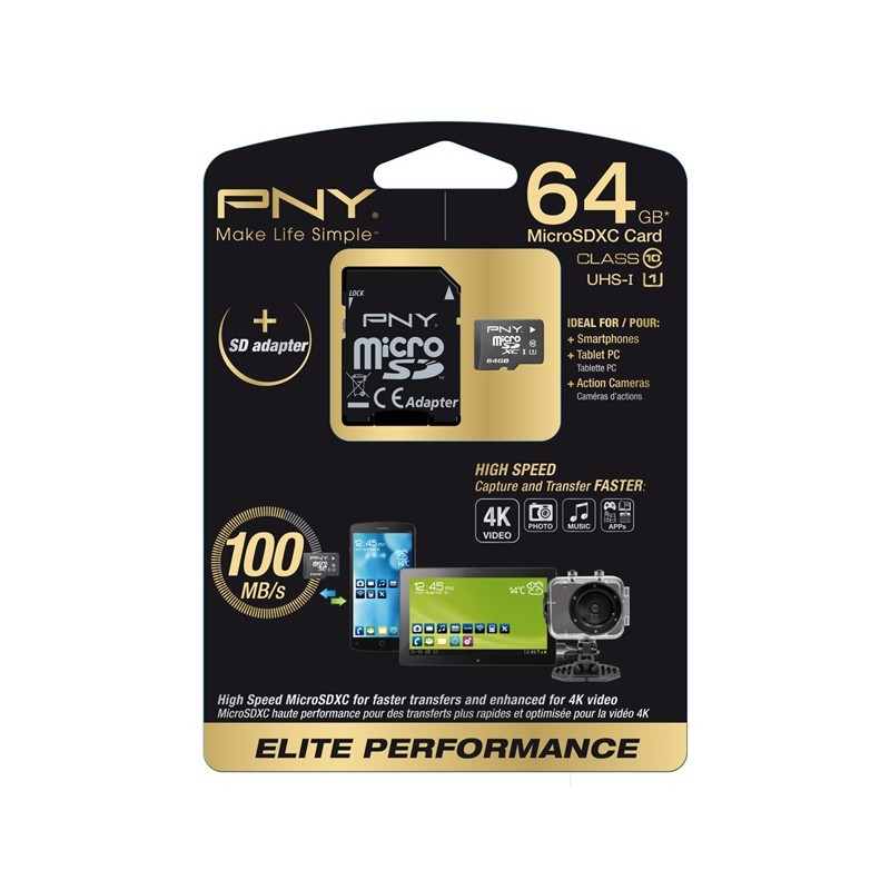 PNY 64GB MicroSD | PNY Flash Memory