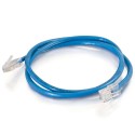 5m Cat5E 350 MHz Non-Booted RJ45 Patch Leads - Blue