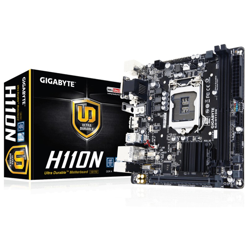 Gigabyte ga h110n обзор