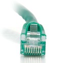 1.5m Cat5E 350 MHz Snagless RJ45 Patch Leads - Green