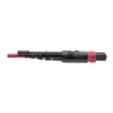 Tripp Lite MTP/MPO to 8xLC Fan-Out Patch Cable, 40 GbE, 40GBASE-SR4, OM4 Plenum-Rated, Push/Pull Tab, Magenta, 3M