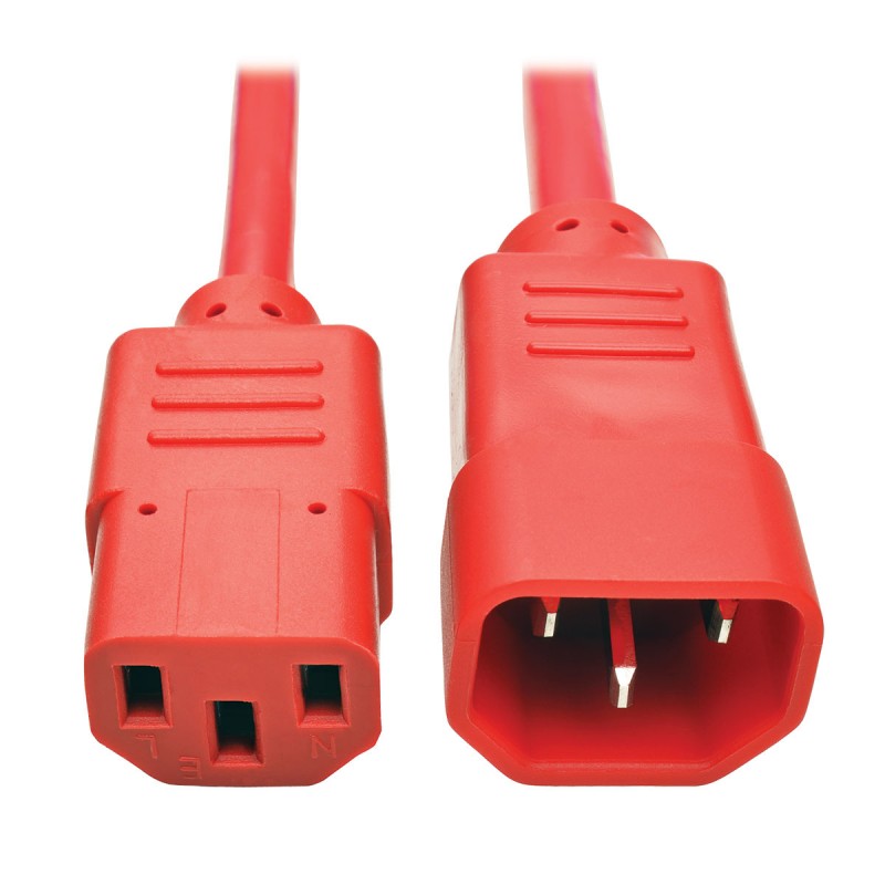 Tripp Lite Standard Computer Power Extension Cord 10a 18 Awg Iec 320