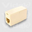 Videk RJ45 Female - Female Coupler Reverse Wired