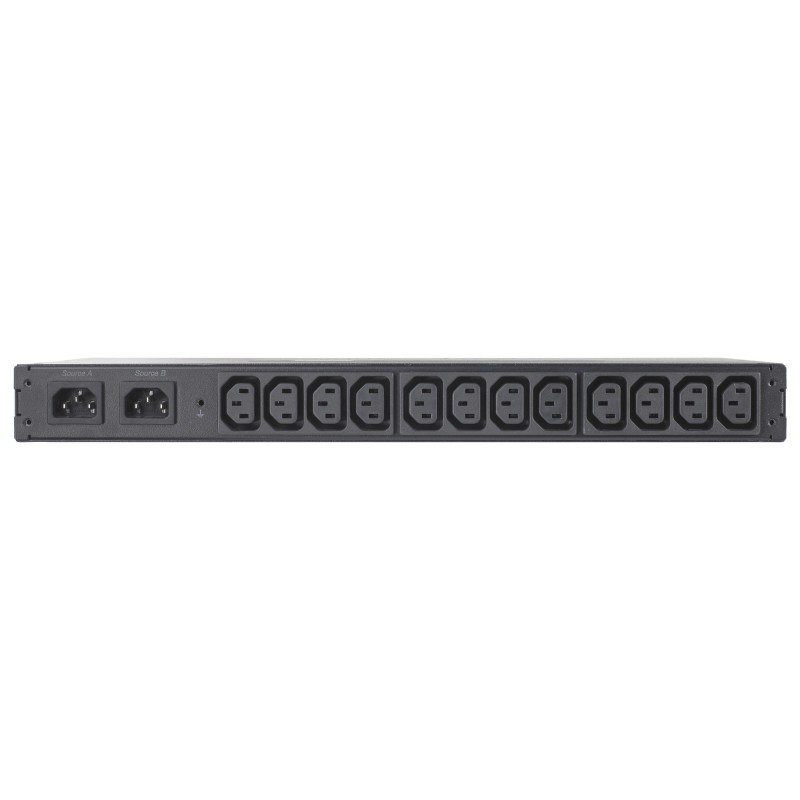 APC RACK ATS 230V 10A C14 IN (12) C13 OUT