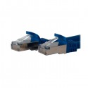 StarTech.com 10 ft Blue Shielded Cat6a Molded STP Patch Cable